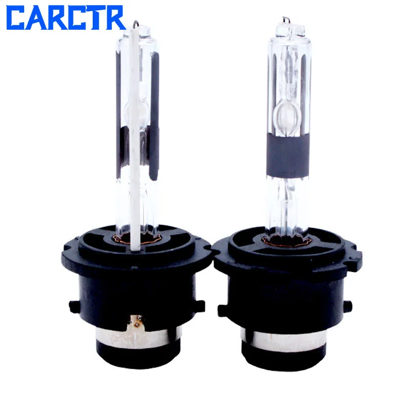 CARCTR 2 шт ксеноновая лампа для автомобильных фар HID налобный фонарь D1S D2S D3S D4S Железный кронштейн 3000K 4300K 6000K 8000K 10000K 12000K