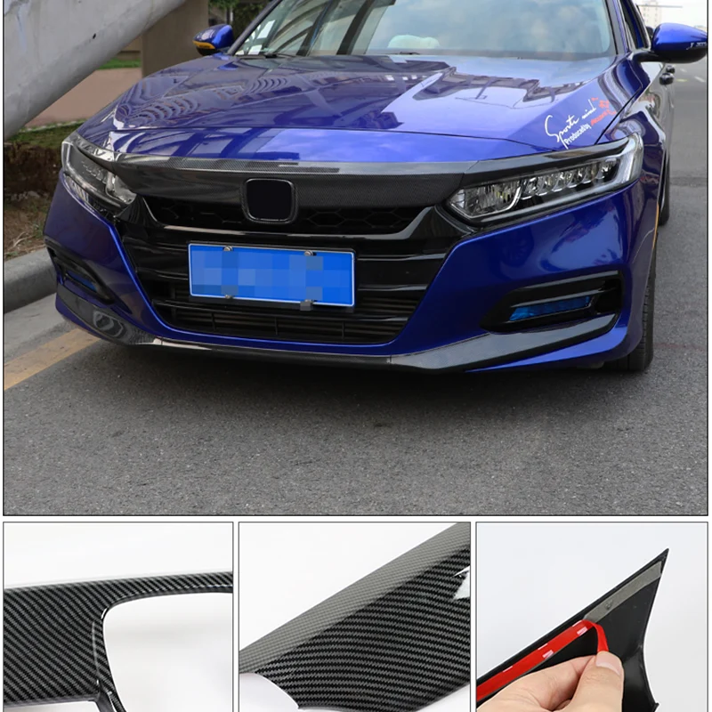 Для Honda 10 поколение accord декоративная машина крышка декоративная полоса специальная средняя Сетка Бар украшения Аксессуары