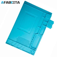 Высокое качество теплоизоляция рабочий коврик для электронной паяльника ремонт компьютера телефона паяльная станция изолятор Pad