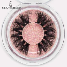 SEXYSHEEP 25 мм 8D натуральные длинные накладные ресницы из настоящей норки, Объемные Накладные ресницы, накладные ресницы для макияжа, Удлиненные ресницы «maquiagem»