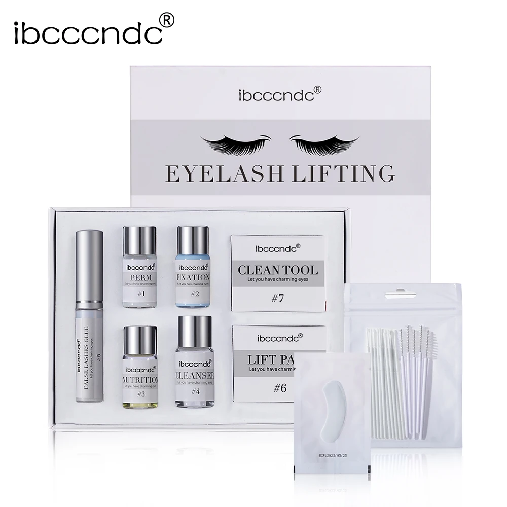 

Authentic Lash Lift Kit Eyelashes Perming Lotion Eye Lash Curler Semi Permanent Lash Lifting Setting with Tool Dropshipping