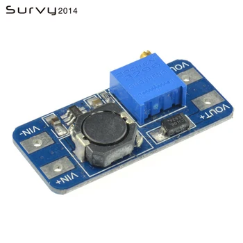 

1PCS MT3608 DC-DC Adjustable Boost Module 2A Boost Plate Step Up Module with MICRO USB 2V-24V to 5V 9V 12V 28V diy electronics