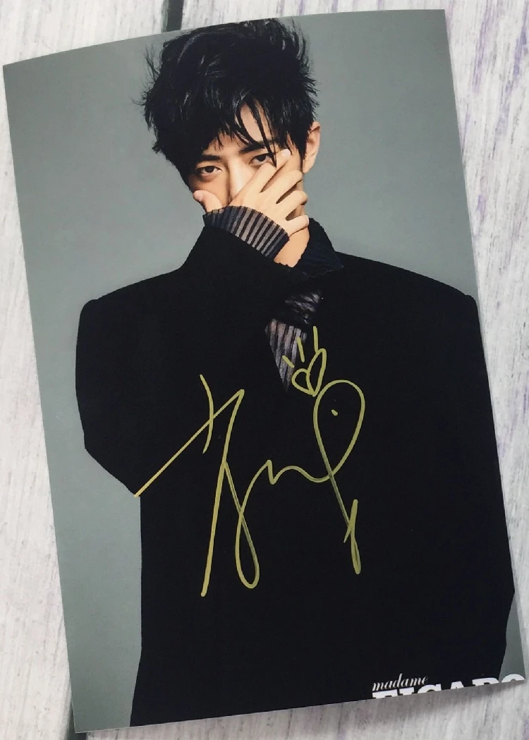 HOT 肖战 Xiao Zhan Signature Photo Album Photographs Poster Postcard Gift Boxed 