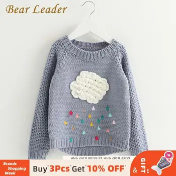 

Bear Leader Girls Kids Sweaters 2020 New Autumn Girl Cartoon Embriodery Outfits Sweet Children Clothing Toddler Clothes 3 7Y