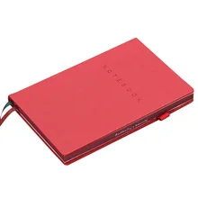 

A5 Hard Cover Squared Notebook Elastic Band Diary Grid Journal