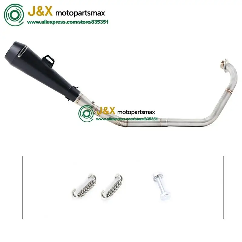 Полная выхлопная система мотоцикла Escape slip on для yamaha YZF R15 MT15 MT-15 2008- средняя труба глушителя DB-Killer