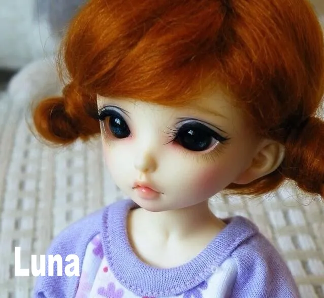 BJD кукла девушка Luna 1/8 Размер крошечная высокое качество смолы игрушки подарок на