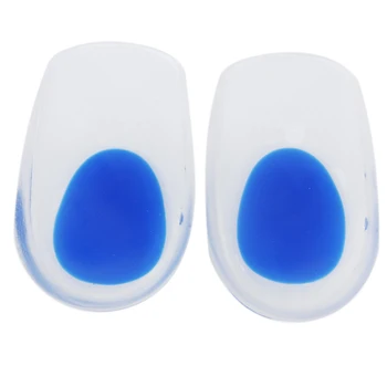 

Gel Silicone Shock Cushion Orthotic Insole Plantar Heel Support Pad Cup L
