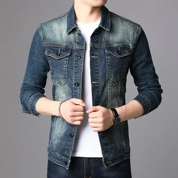 

2020 Spring New Men's Denim Jacket High Quality Men's Casual Wild Outdoor Slim Jacket Boutique Men's Shirt Cardigan