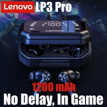 Oryginalny Lenovo LP3 Pro TWS słuchawki Bluetooth Stereo IPX5 wodoodporne słuchawki bezprzewodowe mogą ładować telefon z mikrofonem zestaw słuchawkowy do gier tanie i dobre opinie douszne Dynamiczny CN (pochodzenie) True Wireless 70dB Do gier wideo do telefonu komórkowego Słuchawki HiFi Sport NONE