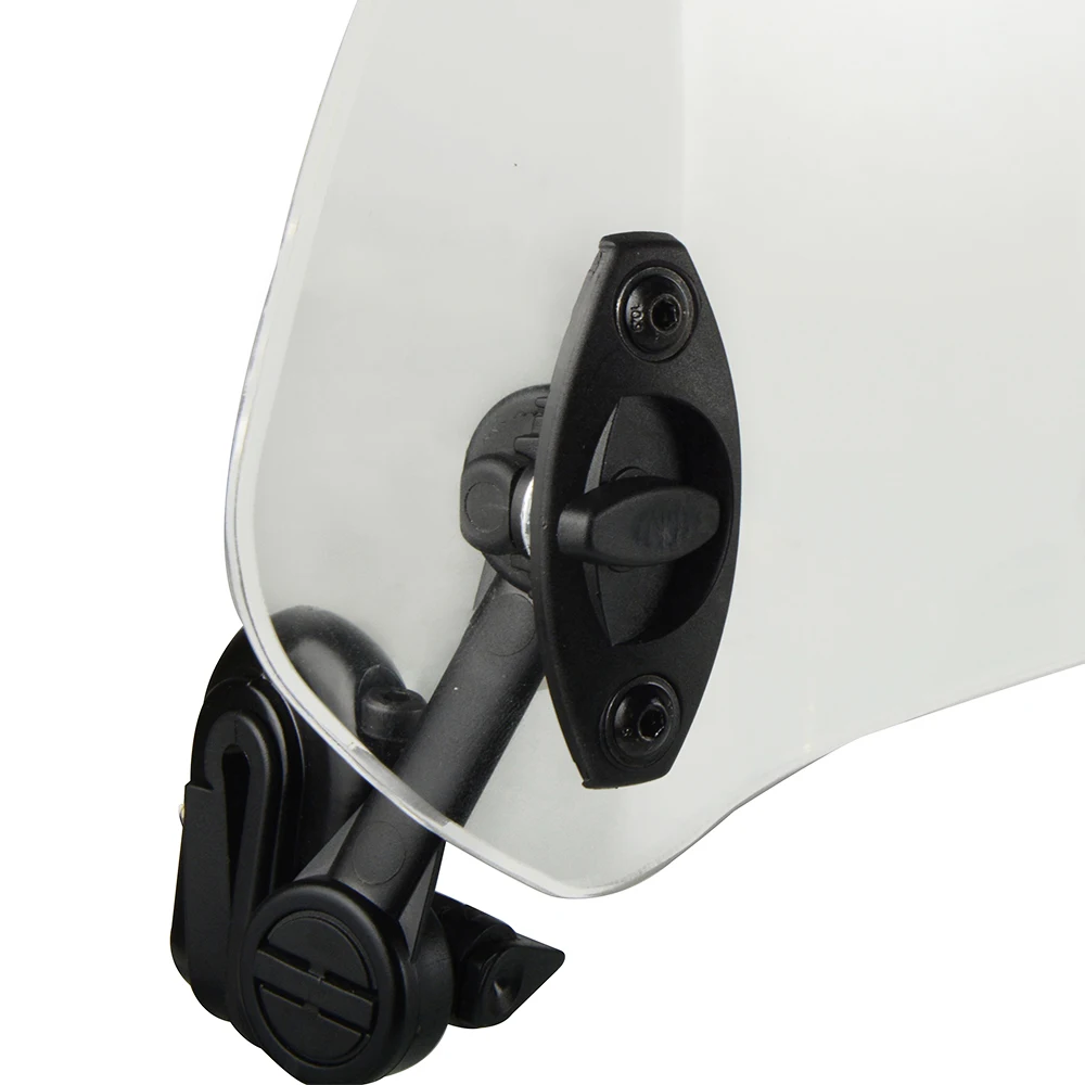 Airflow Adjustable Windscreen Wind Deflector Universal Motorcycle Windshield For Kawasaki Z250 Z300 Z650 Z750 Z800 Z900 Z1000