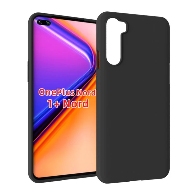 OnePlus Nord Matte Soft Silicone TPU чехол для телефона Z 5G 1 + 6 44 дюйм бампер|Бамперы| |