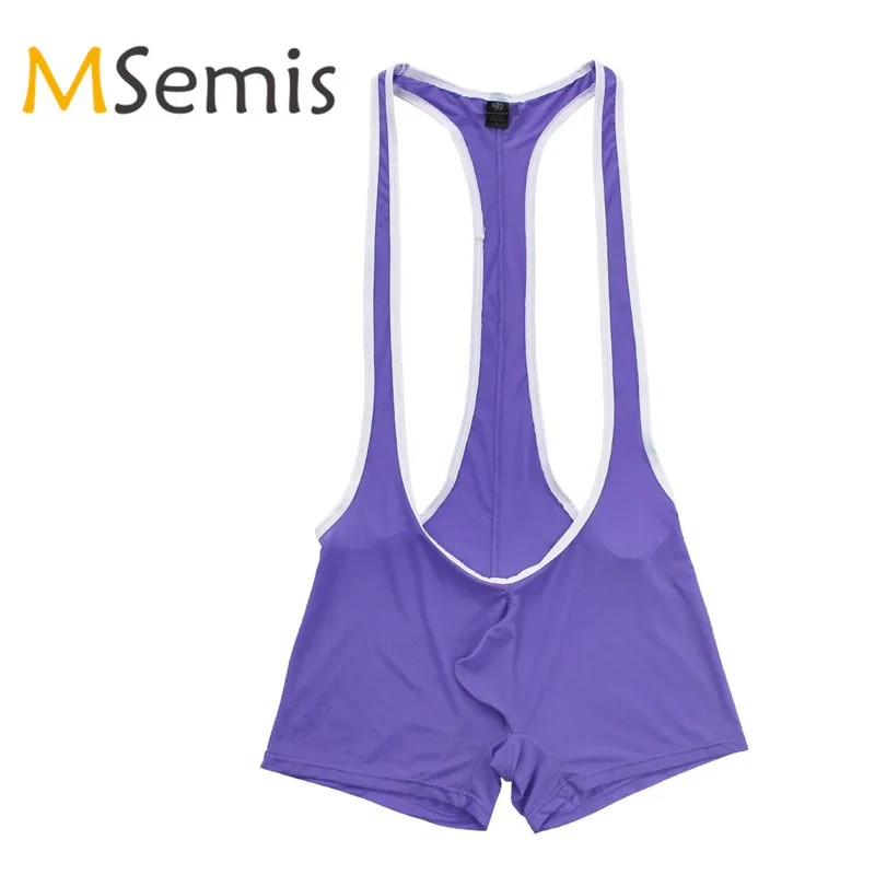 Мужской купальник борцовское трико jockstrap эластичный купальный костюм T back Bulge Pouch
