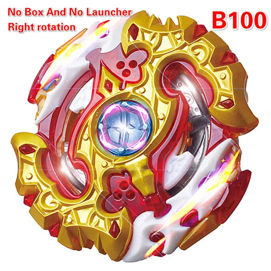 Волчок бейблэйд для серийной съемки игрушки GT B-150 B-149 B-148 bables Toupie Beyblade Burst Metal Fusion Бог Прядильный механизм игрушка бейблэйд - Цвет: B-100 No Launcher