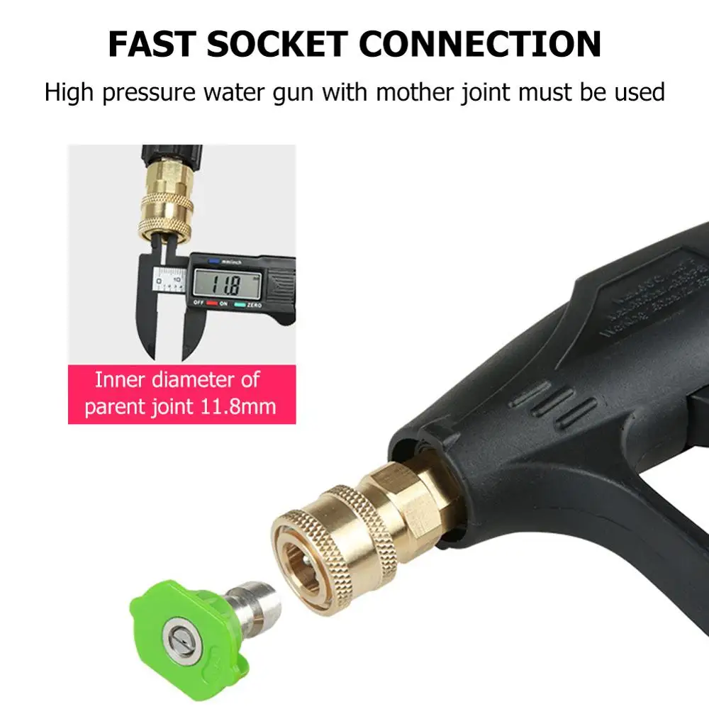 VODOOL 5 шт. 250 бар мойка высокого давления пенная насадка для распыления 1/4 "BSP