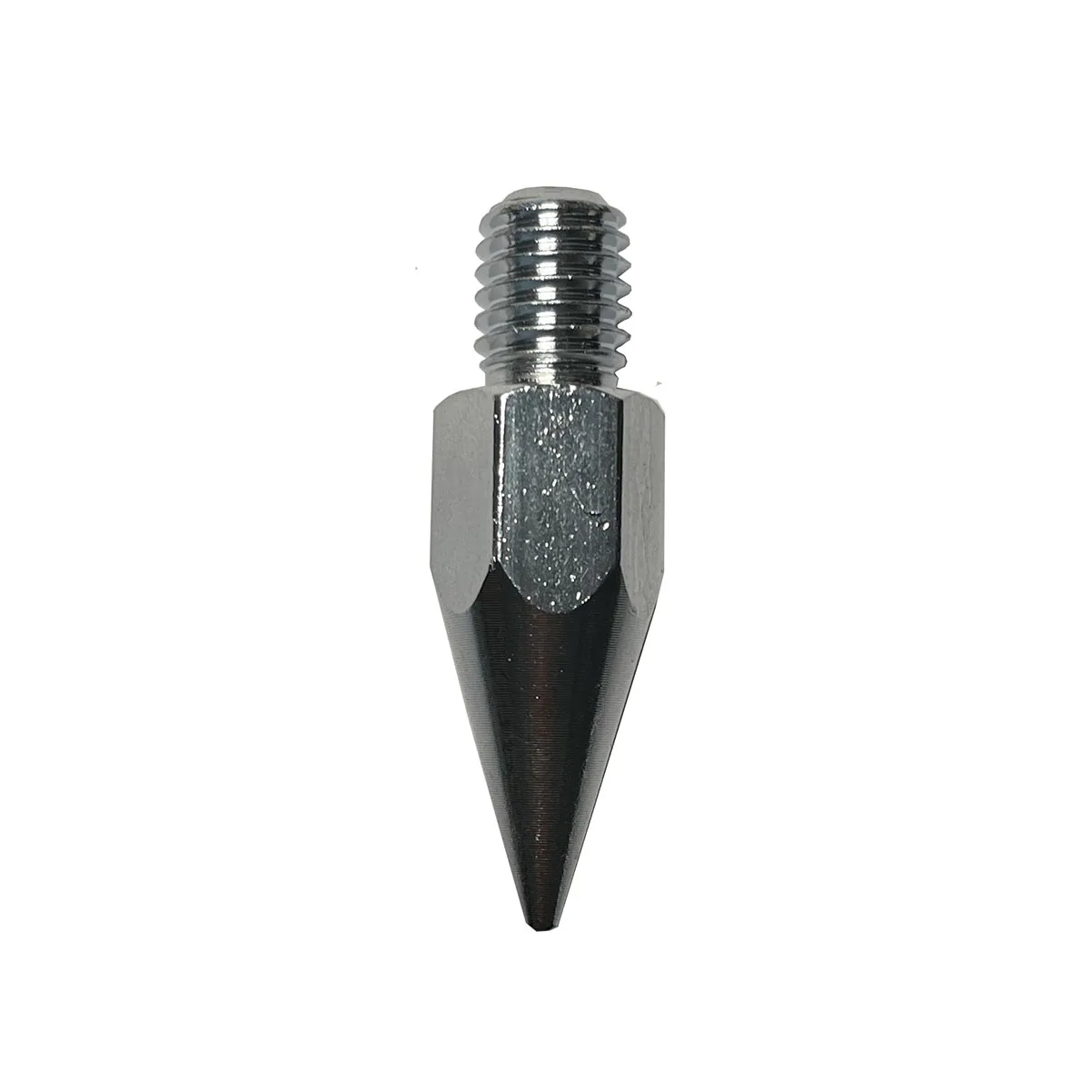 high quality 33mm length mini Pole Point tip for prism GPS pole - M10 Thread Steel . | Инструменты