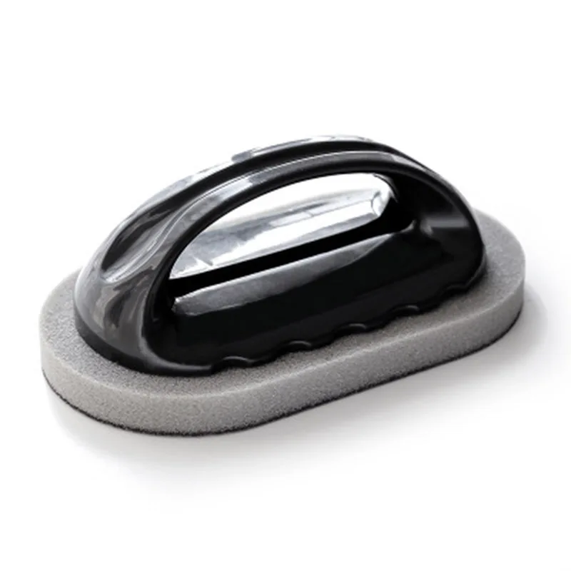 

LF73006 Cleaning brush for strong decontamination magic rubbing diamond sponge kitchen with handle brush pot bottom descaling