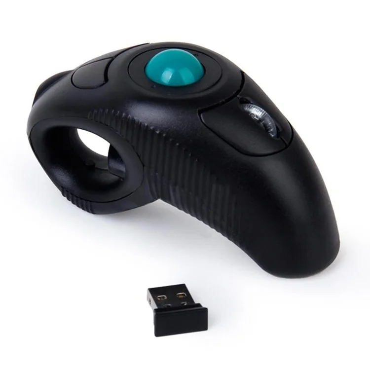 

Y-10W 2.4GHz 1000DPI Ergonomics Wireless Opto-electronic Trackball Gaming Mouse with Laser