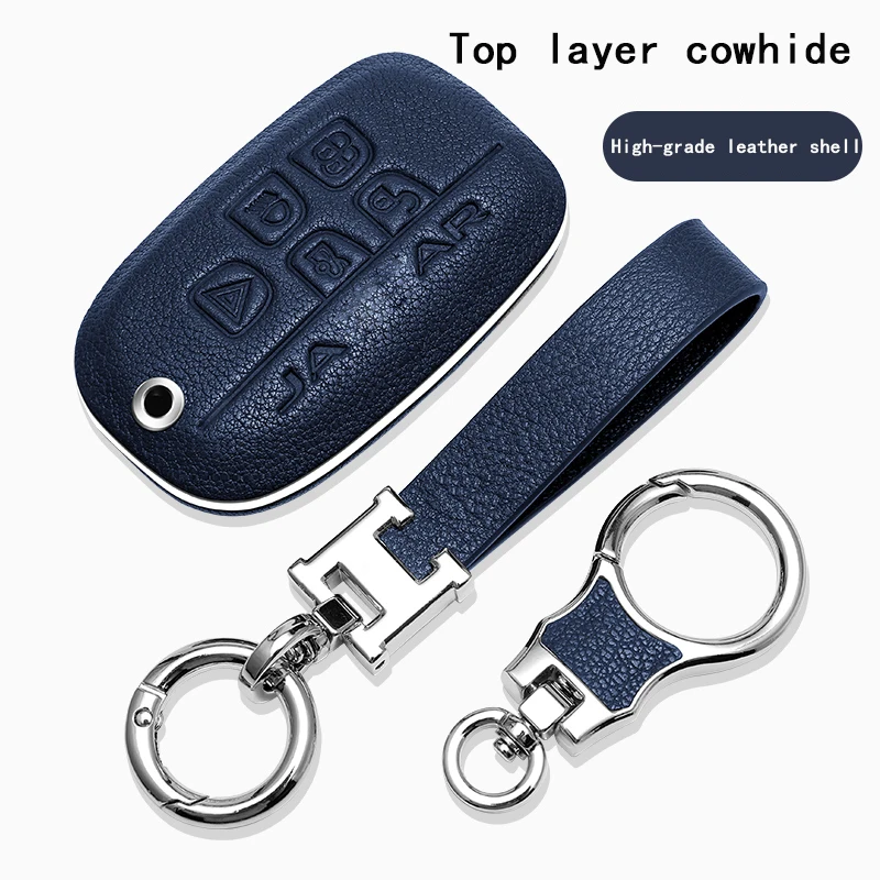 

Carbon Fiber Car Remote Key Case Cover Holder for Jaguar XF XJ XE XJL XF