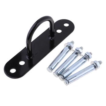 

5 KN Hammock Great Load-bearing Hooks Durable Swing Hanging Kit Heavy Bags Hanger with 4 Bolts for Sandbag Swing