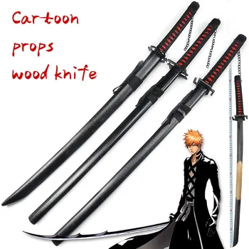 

Wooden Sword deadpool sword Samurai sword Japanese anime sword film cosplay props child weapon toy Halloween props toy