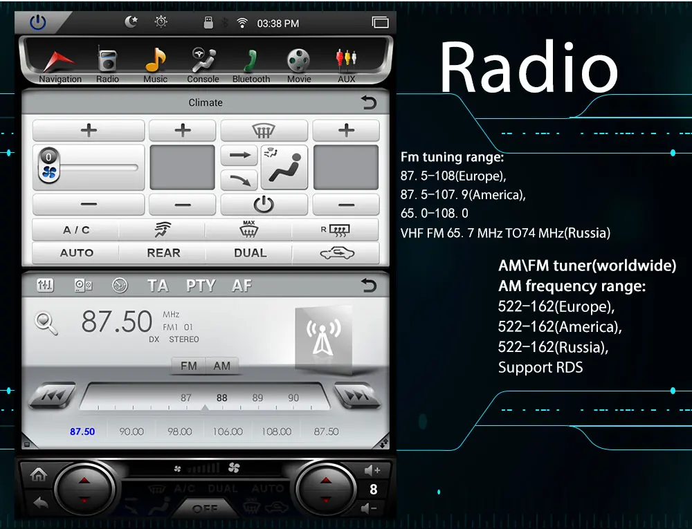 Krando Android 8,1 10," Tesla вертикальный экран автомобильный навигационный радио плеер для Toyota Camry 2007-2011 gps навигационная система