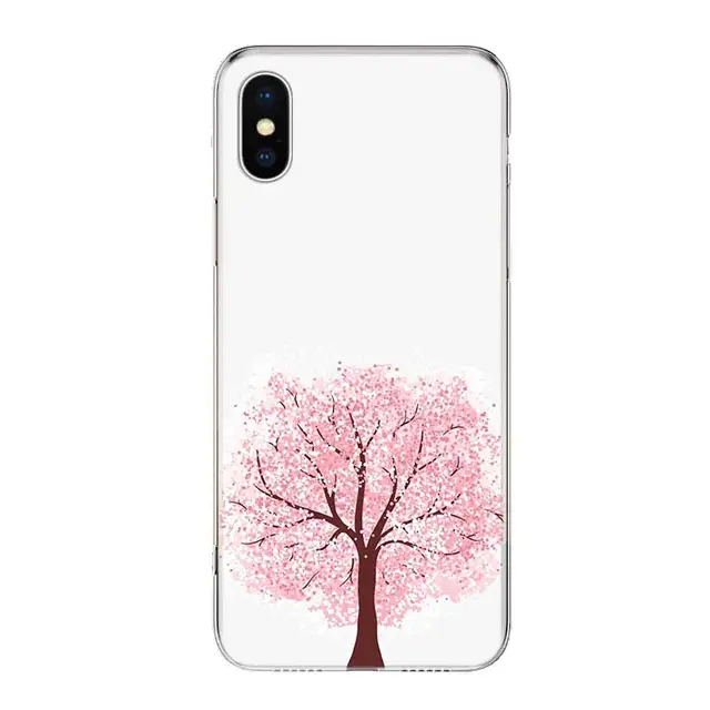 Lovecases White Cherry Blossom Gel Case - For iPhone 15 Pro Max