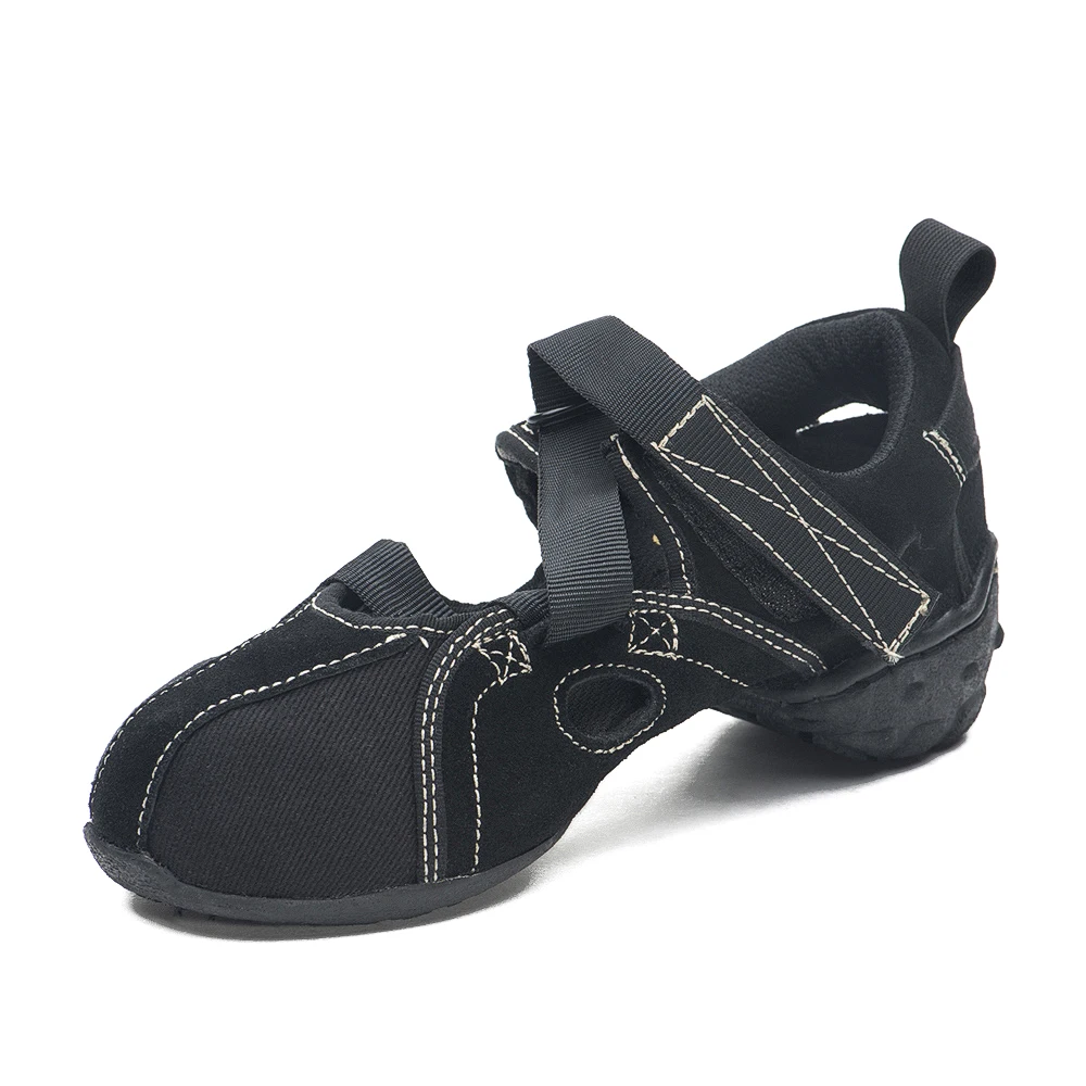 Sansha Sandal Dance Sneakers Unique Design Fancy Dancing Sneakers For Summer Men Canvas Black Blue Purple Red Dance Shoes SB16LC dance shoes
