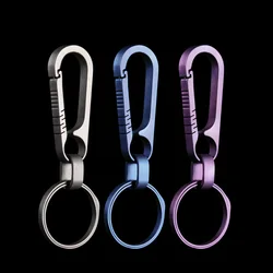 Number 10 Pressing Elastic Titanium Alloy Keyboard Key Ring Men's Waist Hanging Backpack Fast Hanging Edc Tool Number 10 Pressing Elastic Titanium Alloy Keyboard Key Ring Men's Waist Hanging Backpack Fast Hanging Edc Tool