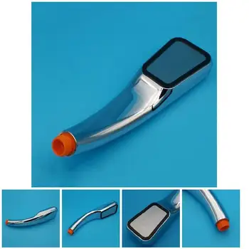 

Pressurized Water Saving 300 Hole Chrome with ABS Bathroom Showers Square Sprayer Hand Shower Head AC889