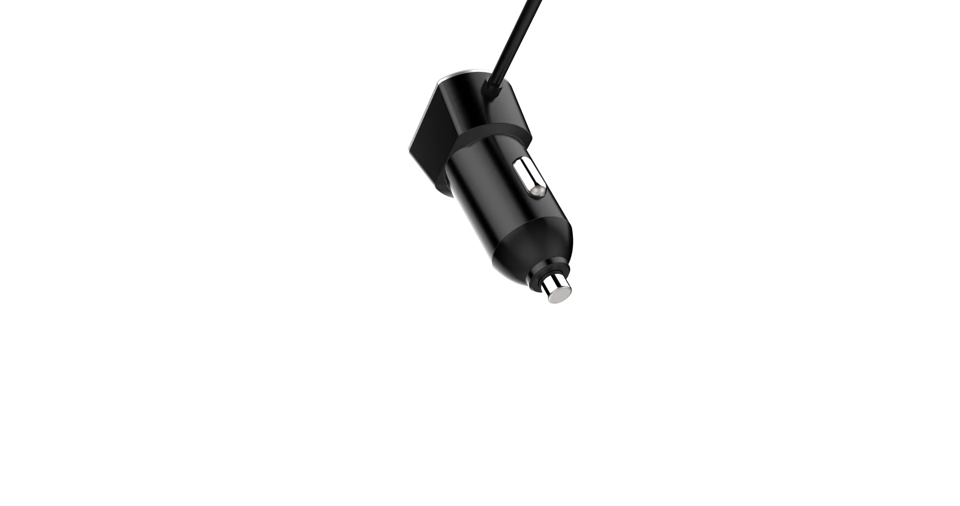 Автомобильное зарядное устройство с двумя портами USB, с полосковый Волновод с двойным соединением 2.4A зарядная ножка 4.8A зарядник телефона для автомобиля, автомобильная Быстрая зарядка