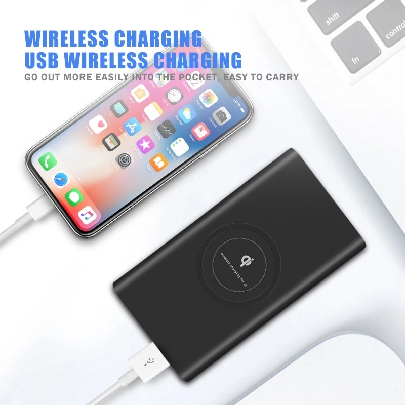 LEORY 8000mAH power Bank чехол интеллектуальный Индикатор светильник Беспроводная Быстрая зарядка для iPhone 11 PRO XR huawei mate 30 Pro Xiaomi Mi9