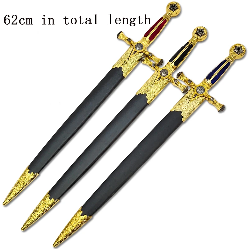 ヨーロッパスタイル西洋ステンレス鋼クロス剣装飾剣騎士剣王室小剣ミニ小道具剣 Swords Aliexpress