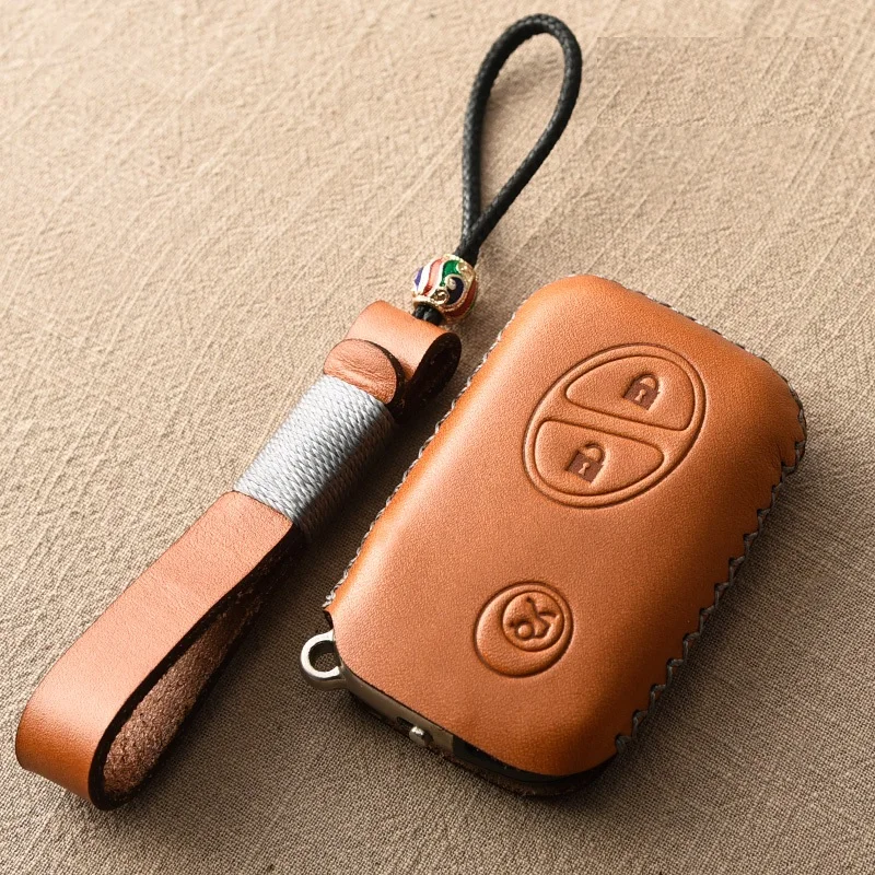 

Genuine Leather Car Remote Key Cover Case For Lexus CT200H GX400 GX460 IS250 IS300C RX270 ES240 ES350 LS460 GS300 450h 460h