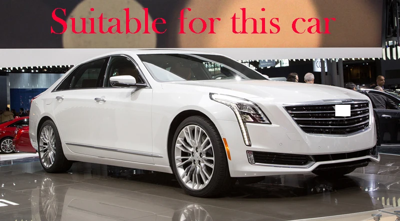 Для Cadillac CT6- автомобильные аксессуары пластиковый внешний козырек вентиляционные Шторы окно Защита от солнца и дождя дефлектор 4 шт