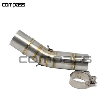 

Stainless Steel Motorcycle Exhaust Muffler Middle Pipe Header Tube For Suzuki GSX250R Slip On