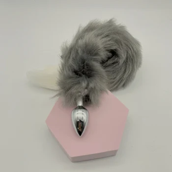 Erotic Shop Anal Dilator Fetish Fox Tail BDSM Anus Plug Annal Ass Prostate Massager Cosplay Sex Adult Games Porn Toys For Couple 2