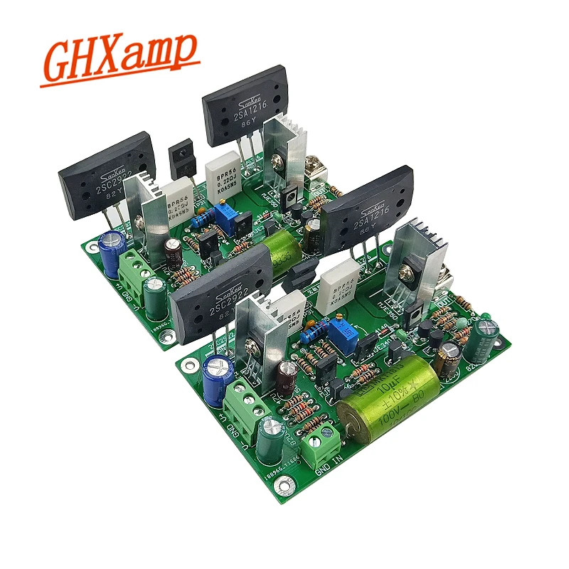 Ghxamp Hi Fi Классическая Дискретная Плата усилителя аудиоусилитель 35 В/США с помощью