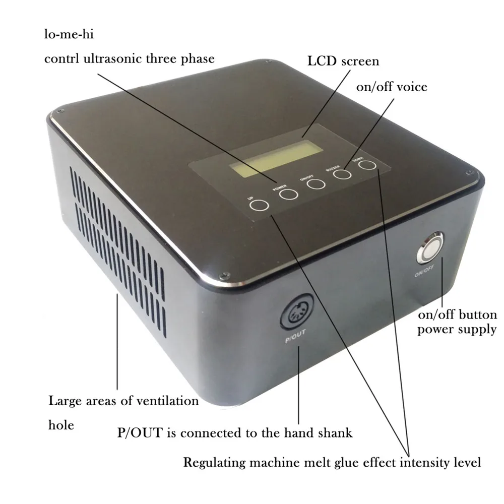 Loof Ultrasonic Keratin Cold Fusion Hair Extensions Machine Connectors With Non-stick Coating Pliers 3