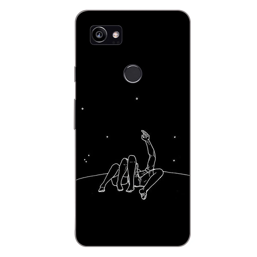Чехол ciciber астронавт Луна звездное небо для Google Pixel 3 2 3a 4 XL мягкий чехол из ТПУ 3XL 3aXL