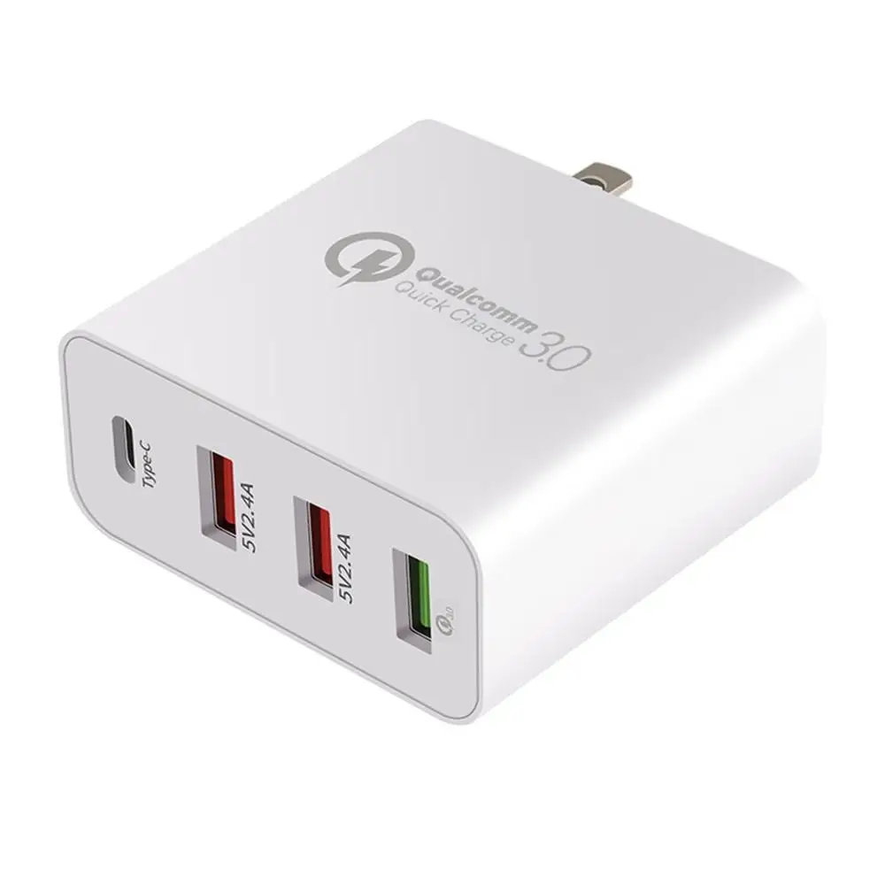 Многофункциональное быстрое зарядное устройство USB зарядка несколько 4 USB зарядная станция для телефона универсальное usb-хаб умное зарядное устройство