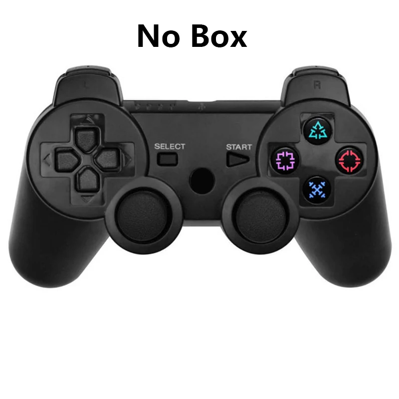 Bluetooth беспроводной джойстик двойной вибратор для PS3 ForDualshock3 сменный контроллер геймпад forPlay Station 3 Аксессуары - Цвет: Black No Box