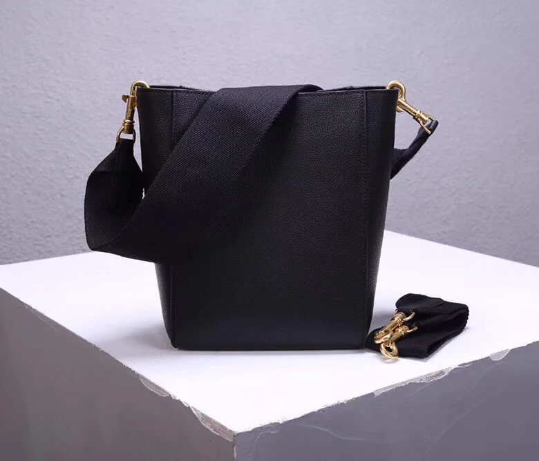 Сумка-мешок через плечо из зернистой воловьей кожи, черные роскошные сумки, женские сумки, дизайнерские сумки известных брендов, качество кожи