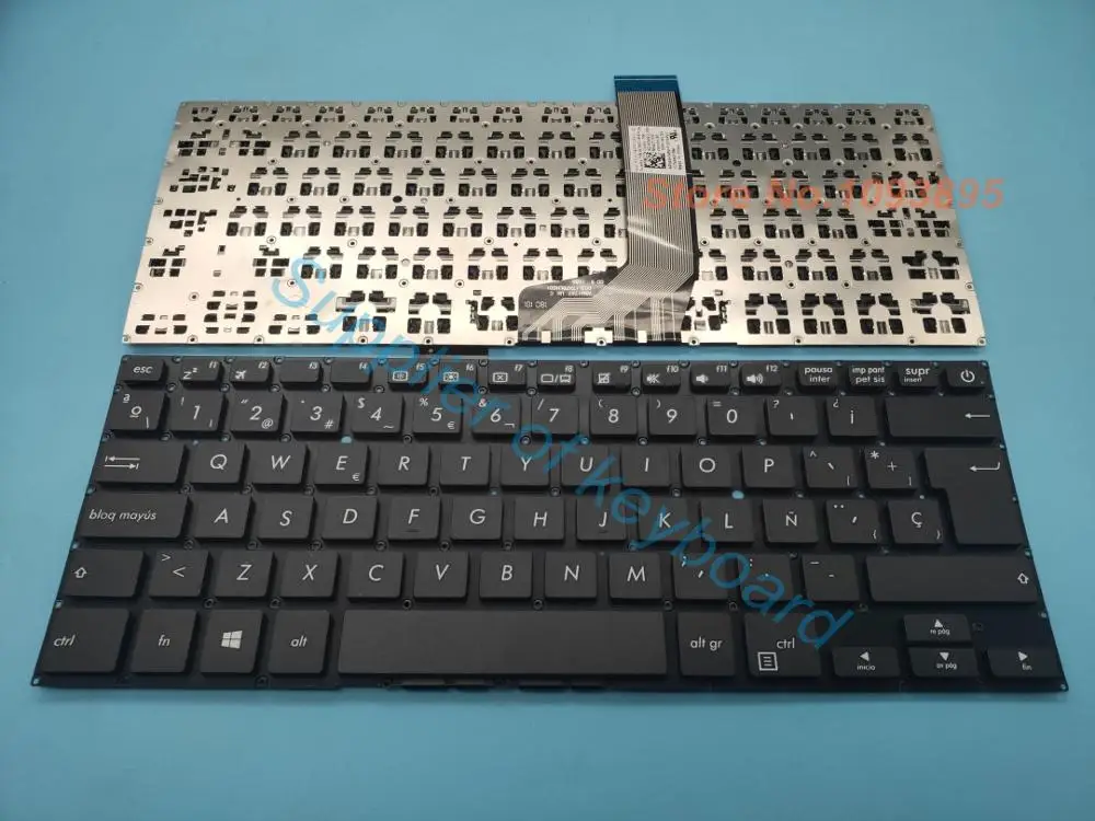 Клавиатура новая испанская для ноутбука Asus Vivobook X405 X405U X405UA X405UQ X405UR | Компьютеры и