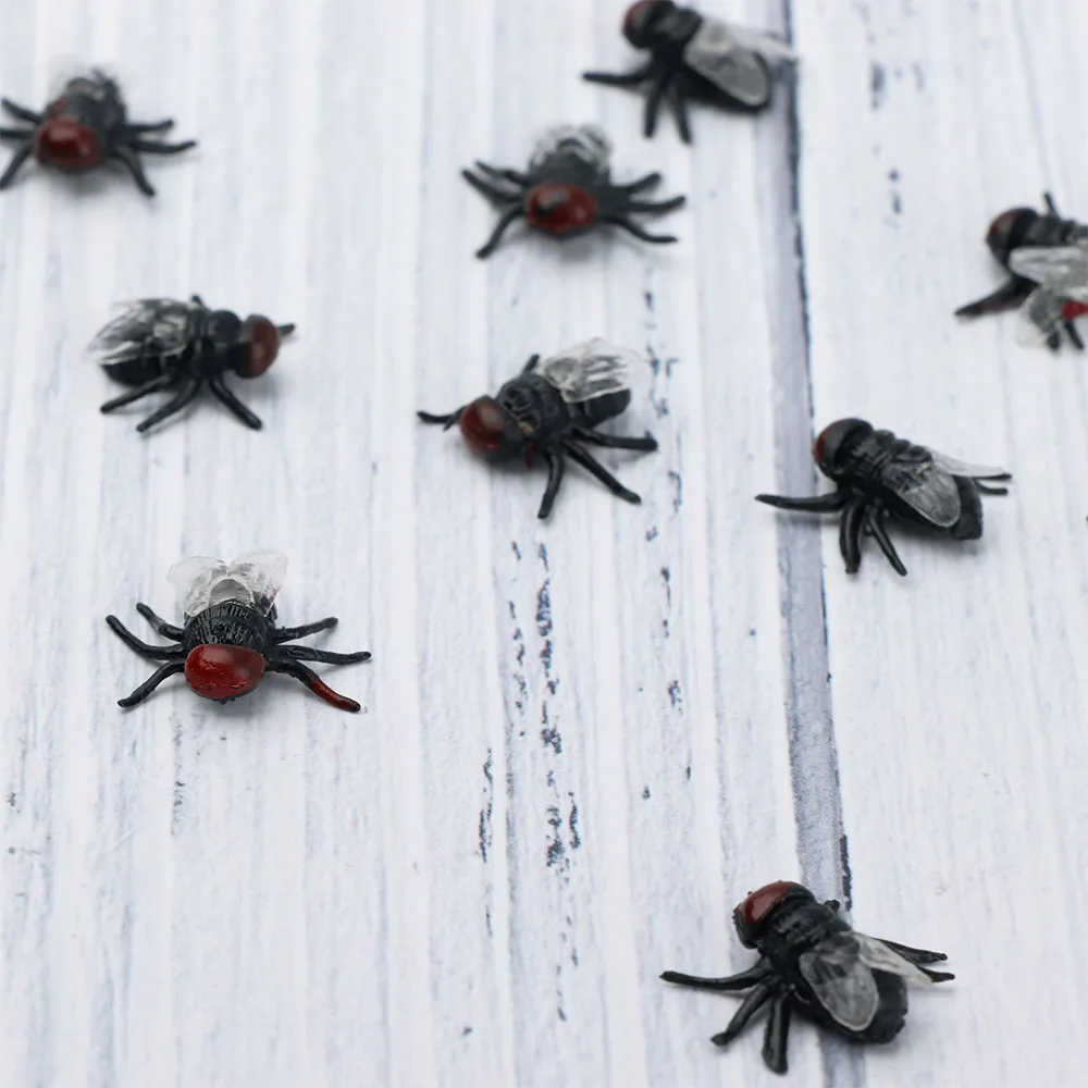 Funny 10Pcs Imitation Centipede Scorpion Flies Insects Prank Trick Joke Gadgets