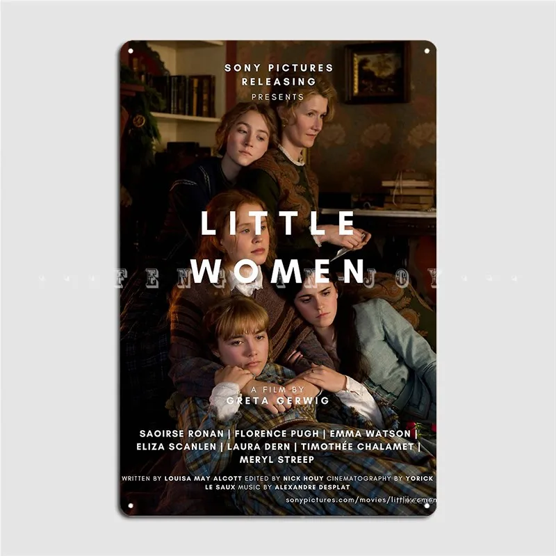 

Little Women Metal Sign Wall Pub Home Design Plaques Tin Sign Poster