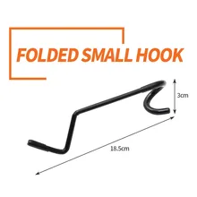 Outdoor Tent Light Hook Holder Pole Camping Camping Lamp Hook Non-Slip Metal Pole Small Light Hook Camping Light Accessories