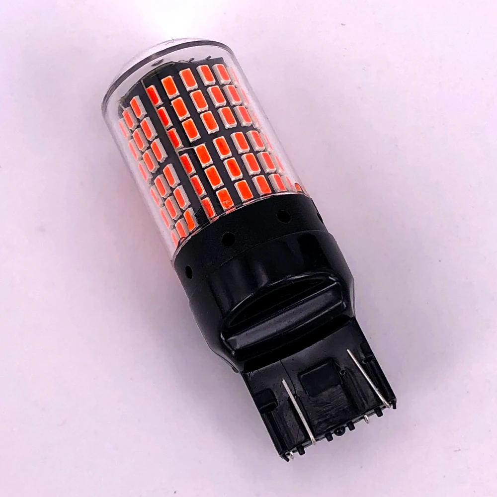 10pcs �� �� ����Ʈ T20 7440 7443 W21W LED ���� 3014 144 Smd Led CanBus ���� ���� P21YW 1156 BA15S 1157 Led ���� ��ȣ��