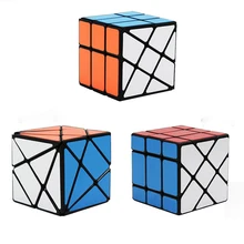 Cube magique professionnel anti stress, autocollant magique pour enfants, jouets éducatifs pour adultes, Rubix Cube BS50MF