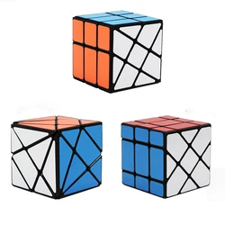 Velocidade do cubo profissional para cubo mágico antiestresse quebra cabeça magico etiqueta para crianças brinquedos de educação adulta rubix cubo bs50mf